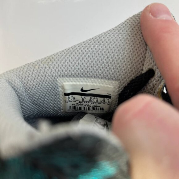 Nike Peacock Air Court Force Sneakers US 7.5 - Picture 13 of 14